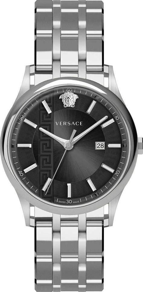 versace men's aiakos watch